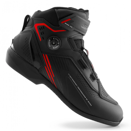 Summer motorcycle boots SHIMA ENZO MEN AIR BLK/RED