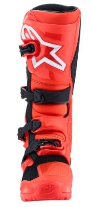 Motocross boots ALPINESTARS TECH 7 C27 ENDURO RED FLUO BK