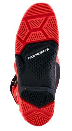 Motocross boots ALPINESTARS TECH 7 C27 ENDURO RED FLUO BK