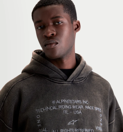 Мото суичър ALPINESTARS Infinite Washed Oversized Hoodie