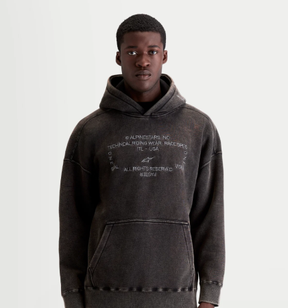 Мото суичър ALPINESTARS Infinite Washed Oversized Hoodie