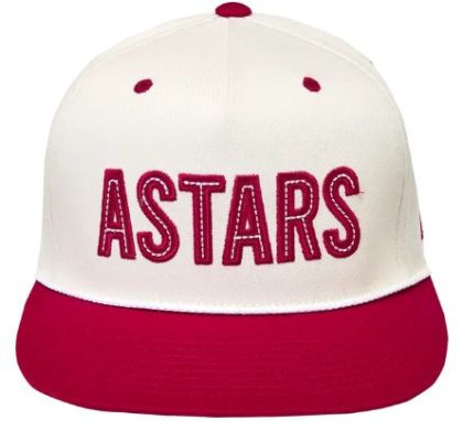 Шапка ALPINESTARS BILL SNAPBACK STADIUM OFF WHITE/RED
