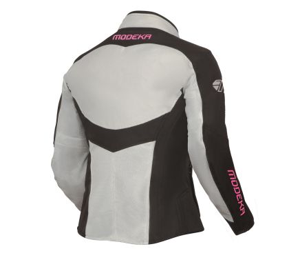 Спортно туристическо дамско лятно мото яке Modeka Emma Air Light/Grey