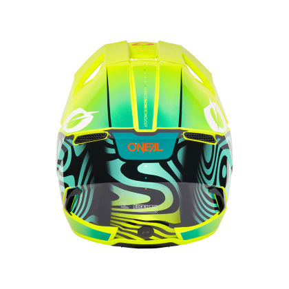 Children's motocross helmet O'NEAL 3SERIES NOVA NEON YELLOW V.27