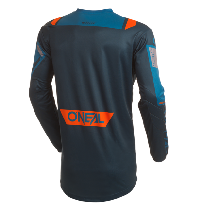 Motocross shirt O`NEAL ELEMENT FACTOR BLUE/ORANGE V.27