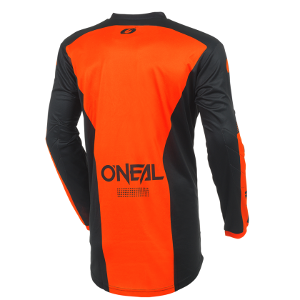 Motocross shirt O`NEAL ELEMENT RACEWEAR BLACK/ORANGE V.27