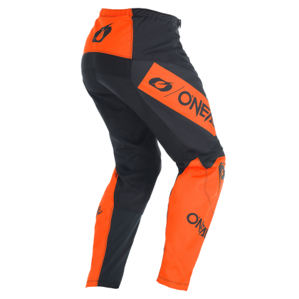 Motocross breeches O'NEAL ELEMENT RACEWEAR BLACK/ORANGE V.27
