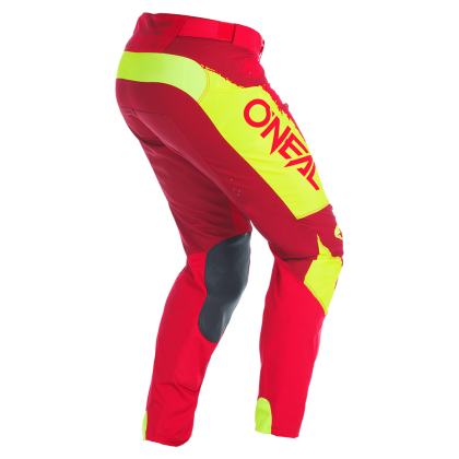 Motocross breeches O'NEAL MAYHEM PAINT RED/NEON YELLOW V.27