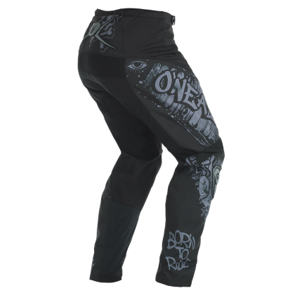 Motocross breeches O'NEAL ELEMENT RANCID BLACK/GRAY V.27