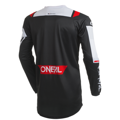 Motocross shirt O`NEAL ELEMENT FACTOR BLACK/WHITE V.27