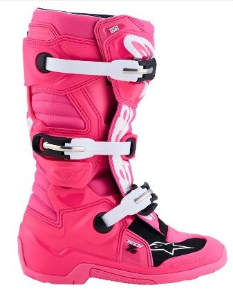 Παιδικές μπότες motocross Alpinestars TECH 7S PNK/BK/WH