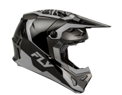 Мотокрос каска FLY RACING Formula CP Charge - Black/Grey/Light Grey