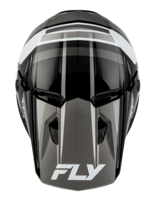 Детска мотокрос каска FLY RACING Kinetic Scrap Black/White/Grey