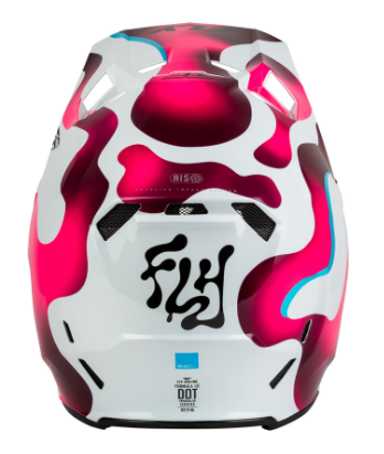 Мотокрос каска FLY RACING Formula CC Vibe - White/Pink/Blue