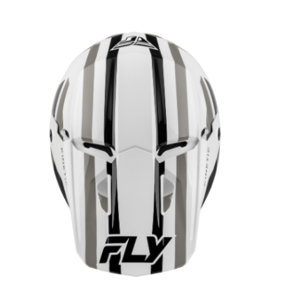 Мотокрос каска FLY RACING Kinetic Sync - White/Black/Grey