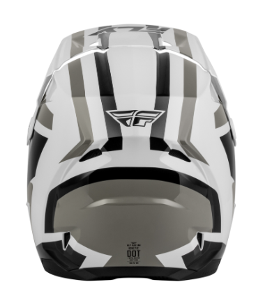 Мотокрос каска FLY RACING Kinetic Sync - White/Black/Grey