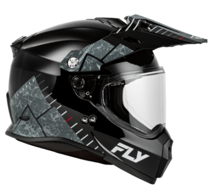 Ендуро каска FLY RACING Trekker - Black/Grey