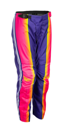 Детски мотокрос брич FLY RACING F-16 Raze- Purple/Red/Yellow