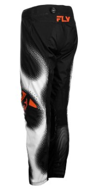 Детски мотокрос брич FLY RACING Kinetic Torch - Black/White/Orange