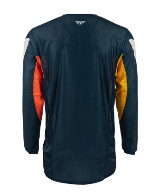 Мотокрос блуза FLY RACING Kinetic Mesh Jersey Navy / Orange
