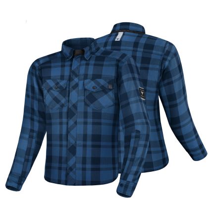 Tricou motociclist SHIMA RENEGADE 2.0 BLUE + Protecție spate
