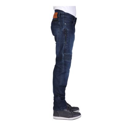 Moto Jeans Modeka Callan 304 Stone Wash Μπλε - Κοντό