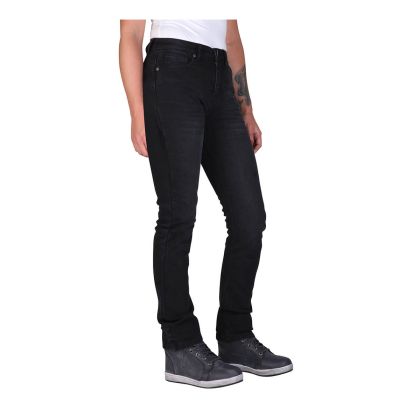 Γυναικείο moto τζιν Modeka Tabera Soft Wash Black