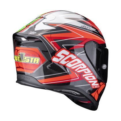 Helmet Scorpion EXO-1400 Air Alvaro Replica Red