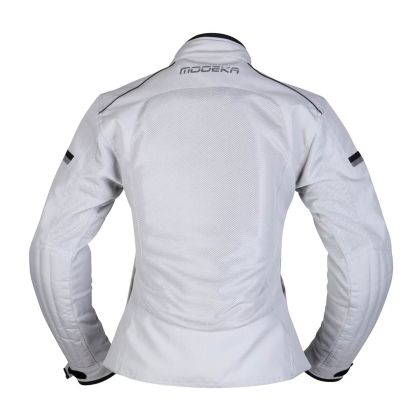 Спортно туристическо дамско лятно мото яке Modeka Veo Air Ligh Grey