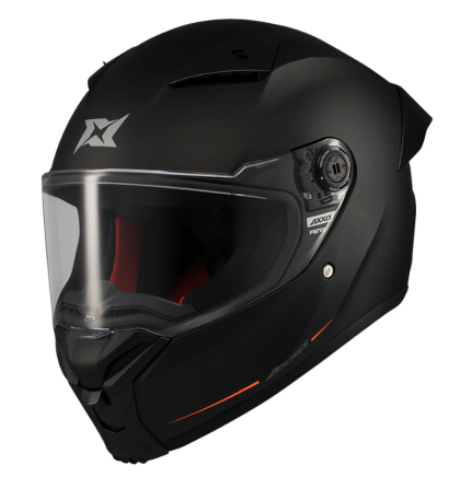 Helmet AXXIS FENIX SOLID BLACK MATT