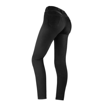 Blugi motociclisți pentru femei SECA ANGEL BLACK
