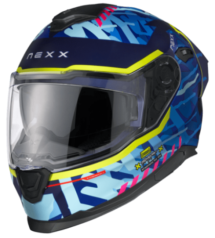Helmet NEXX Y100R URBANGRAM INDIGO BLUE MATT