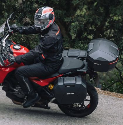 Valiză motocicletă SHAD SH51 CARBON