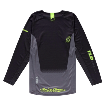Motocross Jersey TROY LEE DESIGNS Scout GP Pro Fade Out Jersey - Black