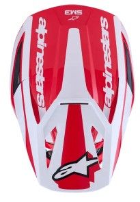 Κράνος μοτοκρός ALPINESTARS SM3 ΘΕΡΜΟΚΡΑΣΙΑ ΚΟΚΚΙΝΟ/ΛΕΥΚΟ/ΜΑΥΡΟ