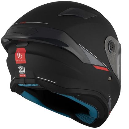 Helmet MT TARGO S SOLID A1 MATT BLACK
