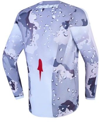 Παιδική φανέλα motocross Alpinestars FLUID LONE CAM/WHT/RD