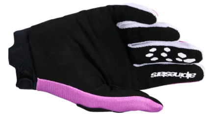 Women's motocross gloves ALPINESTARS FULL BORE V2 V2 VLT/WHT/BLACK