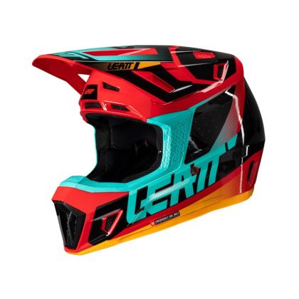 Κράνος Motocross LEATT Kit Moto 7.5-Red V25
