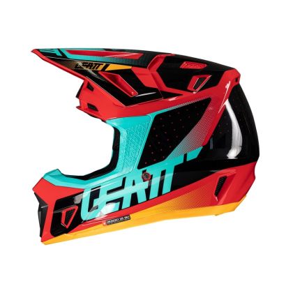 Κράνος Motocross LEATT Kit Moto 7.5-Red V25