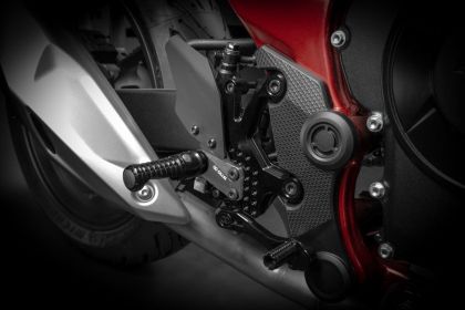 Rear sets AS31 BK GILLES AS31GT3-H14-B
