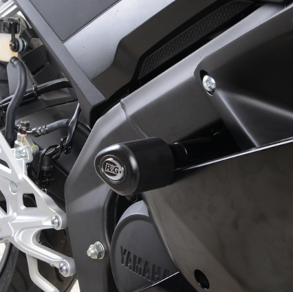 Dopuri de protecție R&G RACING Aero Crash Protectors Negre Yamaha YZF-R125 19-22