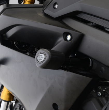 Dopuri de protecție R&G RACING Aero Crash Protectors Negre Yamaha YZF-R125 19-22