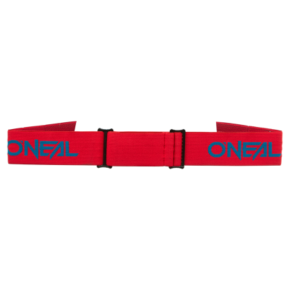 Motocross Goggles O'NEAL B-33 BOLD RED/BLUE - RADIUM RED