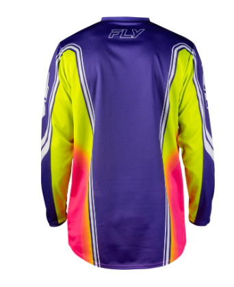 FLY RACING F-16 Raze motocross shirt - Purple/Red/Yellow
