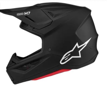 Κράνος μοτοκρός ALPINESTARS SM7 ΜΑΥΡΟ-ΜΑΤ