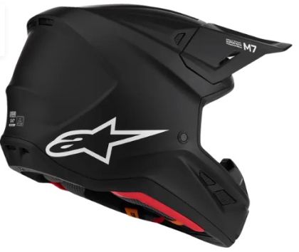 Κράνος μοτοκρός ALPINESTARS SM7 ΜΑΥΡΟ-ΜΑΤ