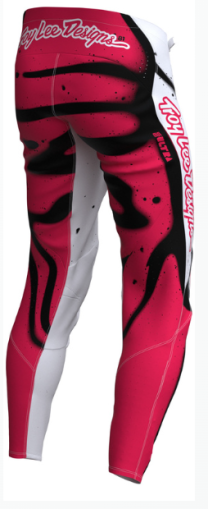 Motocross breeches TROY LEE DESIGNS SE Ultra Membrane Pants - White/Infra Red