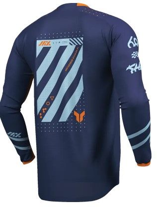 Motocross Jersey THOR LAUNCHMODE FUTURA NV/ORG