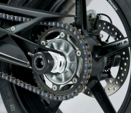 Dopuri de protecție ax bascula R&G RACING, portocalii, pentru KTM 690 / Husqvarna 701